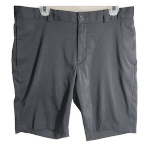 Slazenger Golf Shorts Mens‎ 36 Gray Flat Front Performance Lightweight